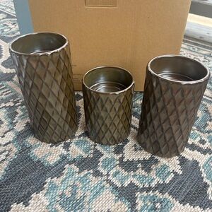 Partylite Signature Elevated Tealight Trio in Original Box P99002